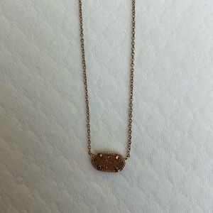 Kendra Scott Elisa Rosegold Necklace